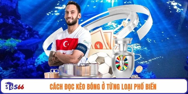 Cách đọc kèo bóng ở từng loại phổ biến
