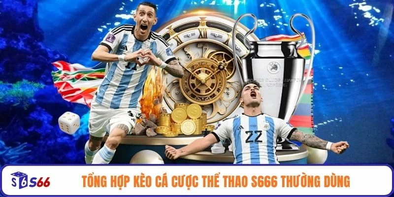 Tổng hợp kèo cá cược thể thao S666 thường dùng